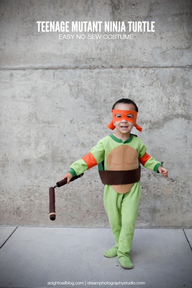 Ninja Turtles Infant Toddler Boy Orange Happy Halloween Shirt,This spooky a...