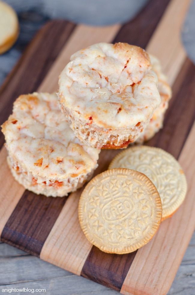 Pumpkin Spice Mini Oreo Cheesecake | anightowlblog.com