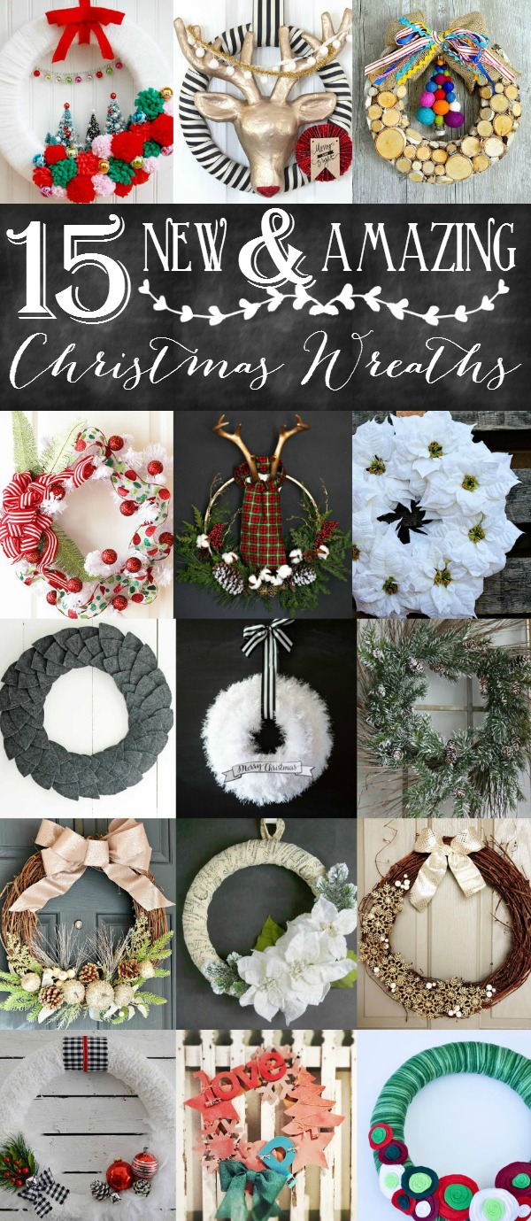 15 New and Amazing Christmas Wreaths | anightowlblog.com