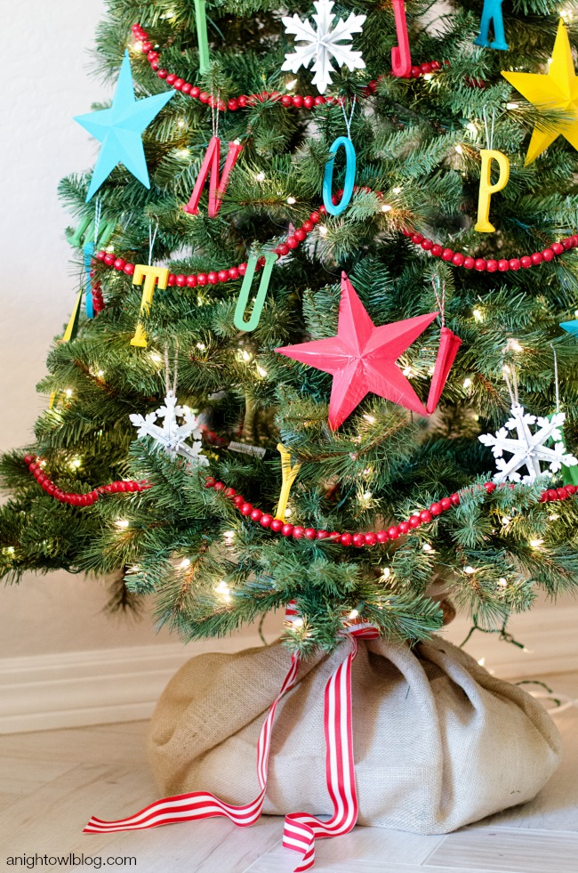ABC Kids Christmas Tree - a fun, bright and interactive tree for your family!