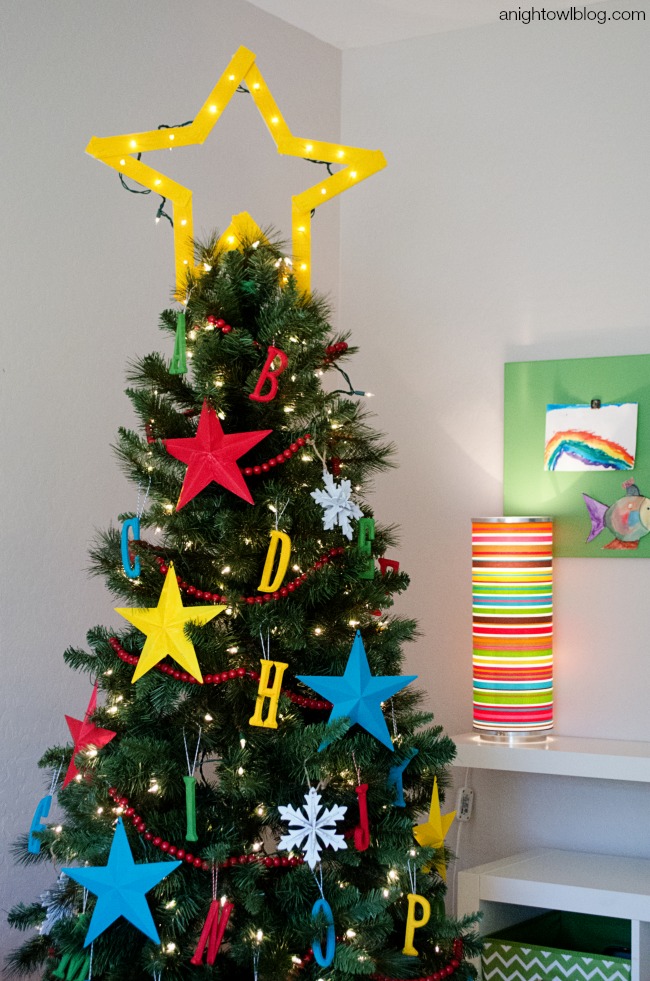 ABC Kids Christmas Tree - a fun, bright and interactive tree for your family! 