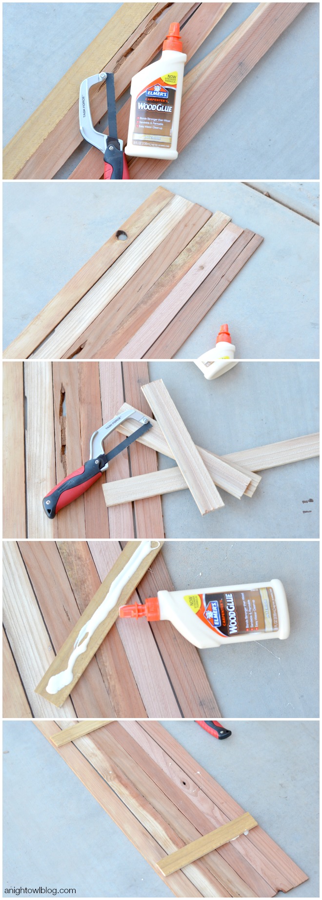 DIY Wooden Table Runner | anightowlblog.com
