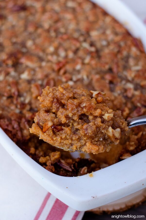 Easy Sweet Potato Casserole - A Night Owl Blog