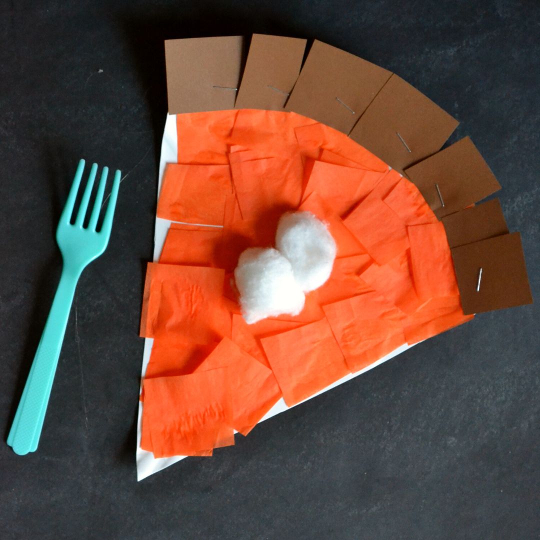 Paper Plate Pie Craft - Our Kid Things