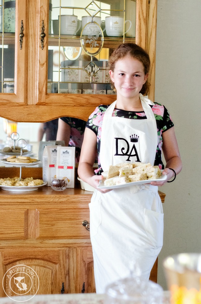 Downton Abbey Tea Party | anightowlblog.com