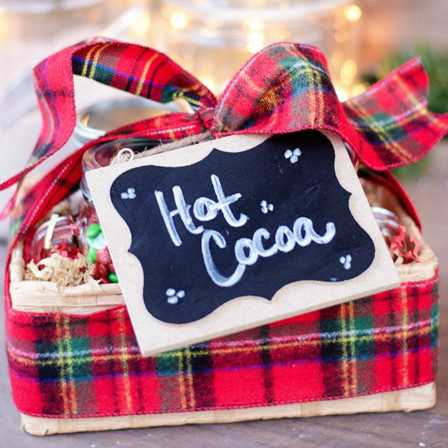 Homemade Hot Cocoa Gift Basket
