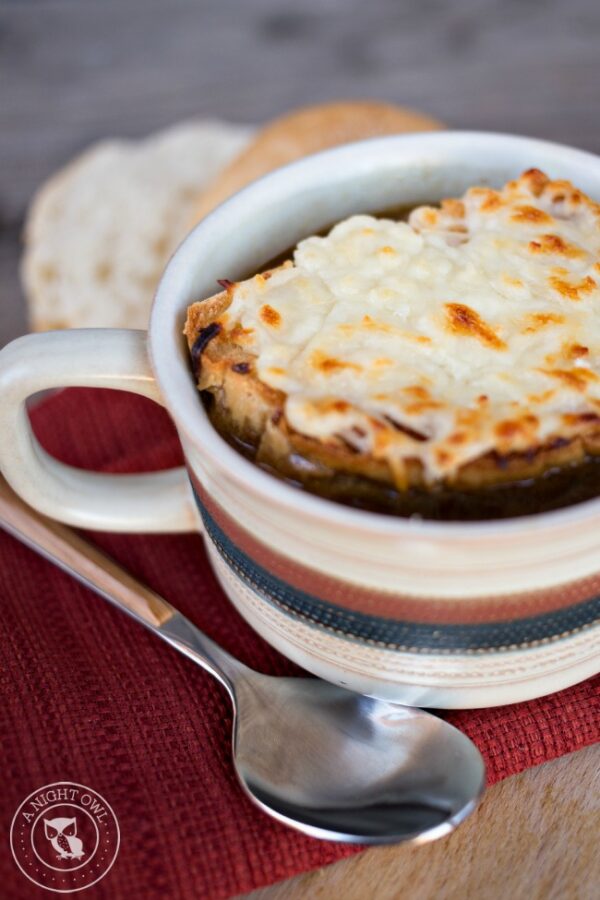 Crock Pot French Onion Soup - A Night Owl Blog