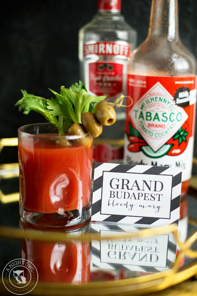 Grand Budapest Bloody Mary | Oscars Cocktail Party