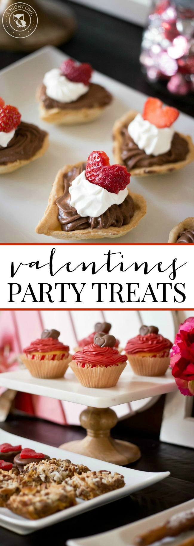 Valentines Party Treats | anightowlblog.com