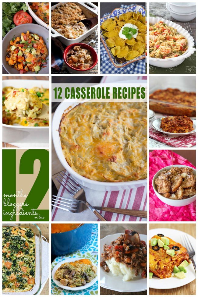 12 Delicious Casserole Recipes!