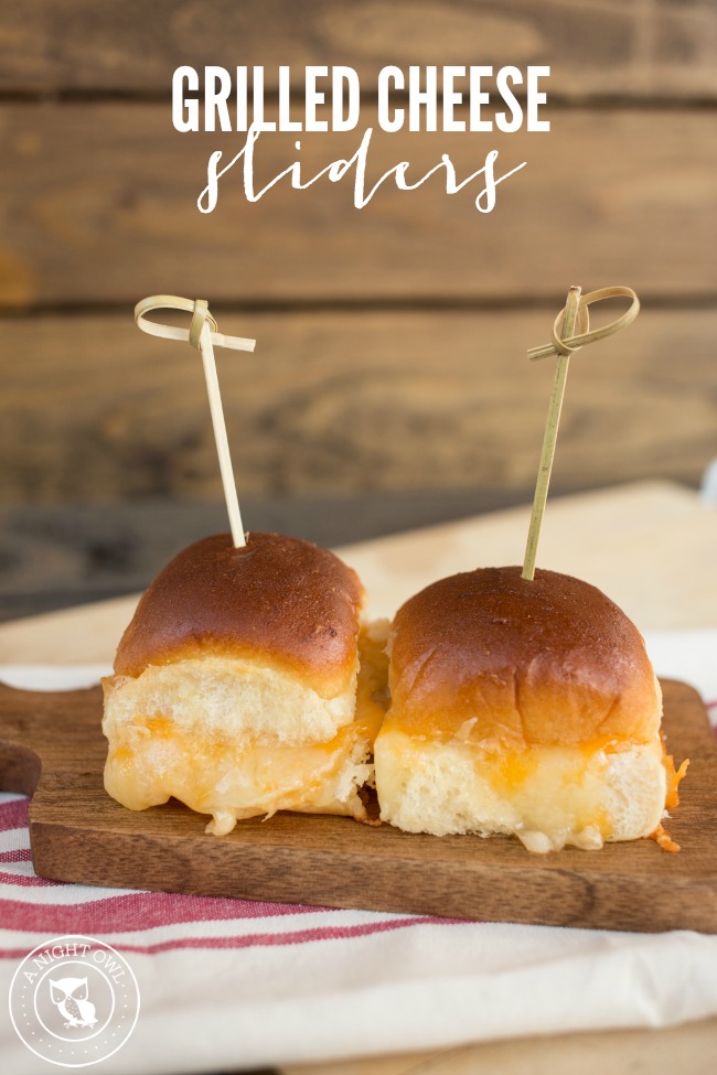 Grilled Cheese Sliders