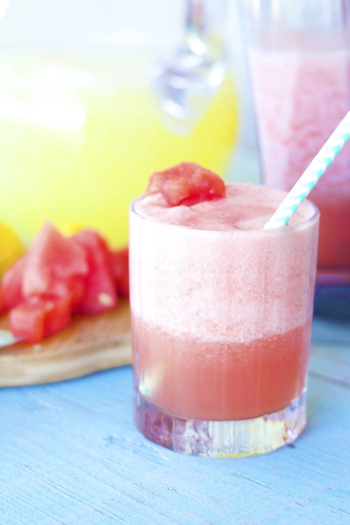 Watermelon Lemonade Cooler | anightowlblog.com