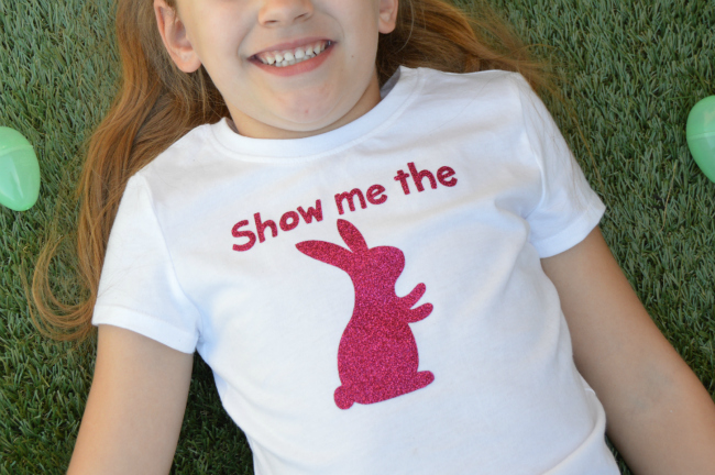 Show Me the Bunny Easter Tee | anightowlblog.com
