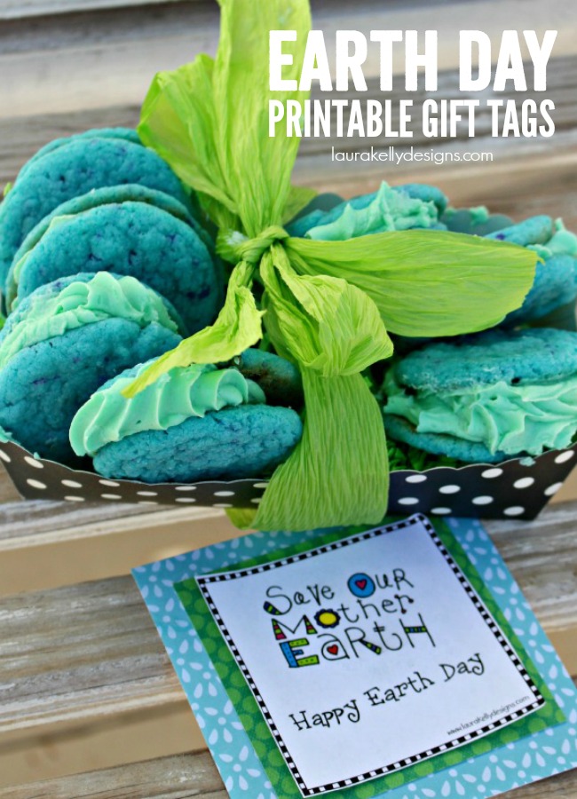 Earth Day Printable Gift Tags | anightowlblog.com