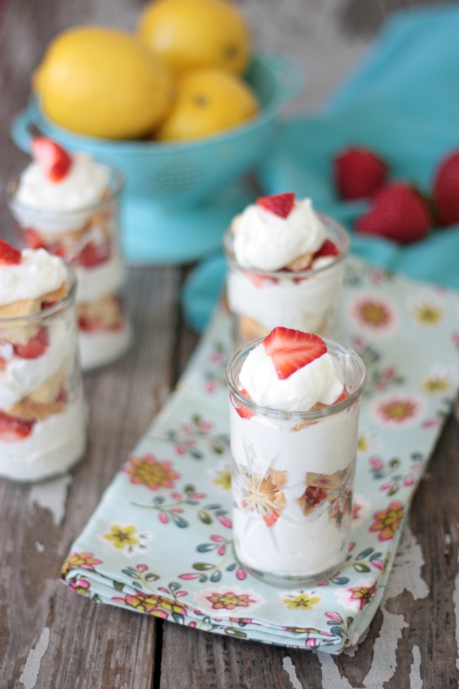 Lovely Lemon Berry Shortbread Trifles are the perfect treat for any occasion!