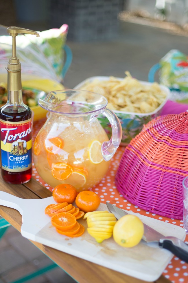 Banana Rum Punch - a delicious combination of fruity flavors that make for one delicious cocktail, perfect for entertaining!