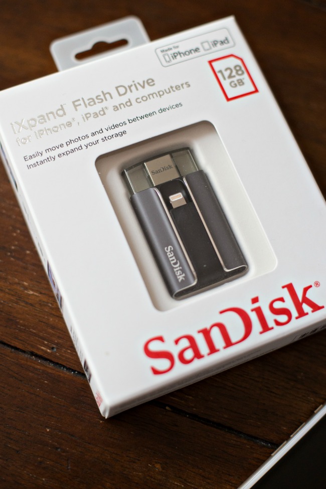Never run out of iPhone photo space again with SanDisk iXpand!
