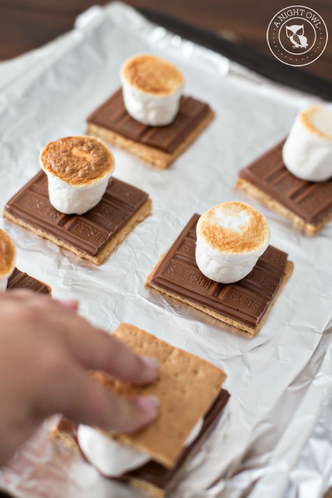 How to Make Indoor S'mores 3