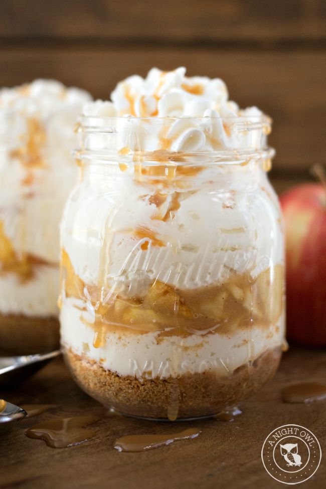 No Bake Caramel Apple Cheesecake - a delicious and decadent dessert that will leave you wanting more!