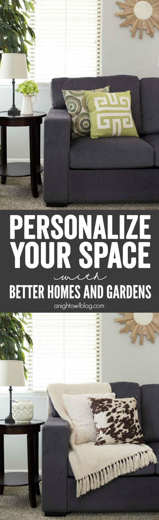 Personalize your space with Better Homes and Gardens products at Walmart!