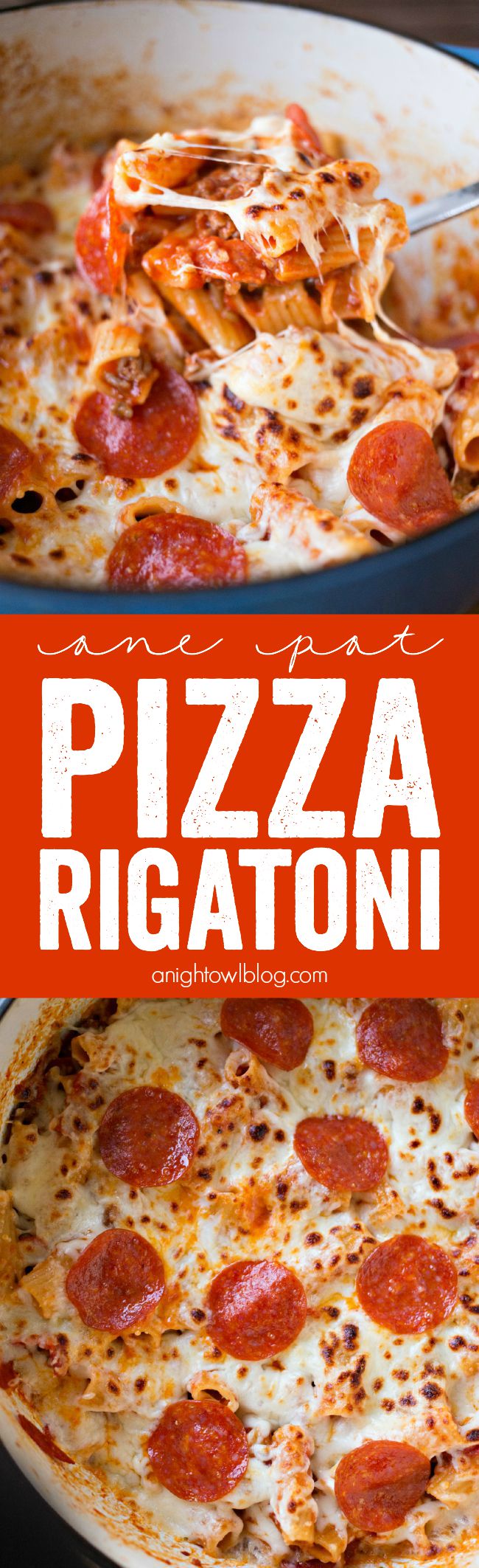 This One Pot Pizza Rigatoni is a breeze to make and a delicious family favorite!