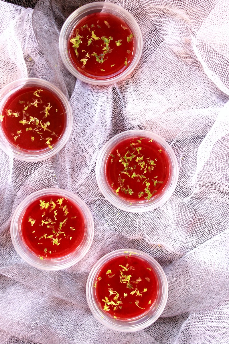 Black Widow Jello Shots are an easy to make margarita shot with fresh flavors that'll ensnare your senses!