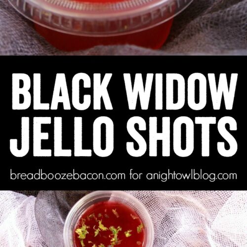Black Widow Jello Shots A Night Owl Blog 