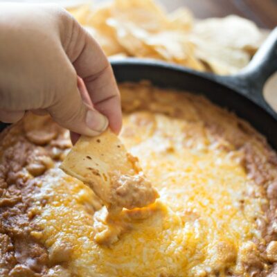 Green Chile Bean Dip - A Night Owl Blog