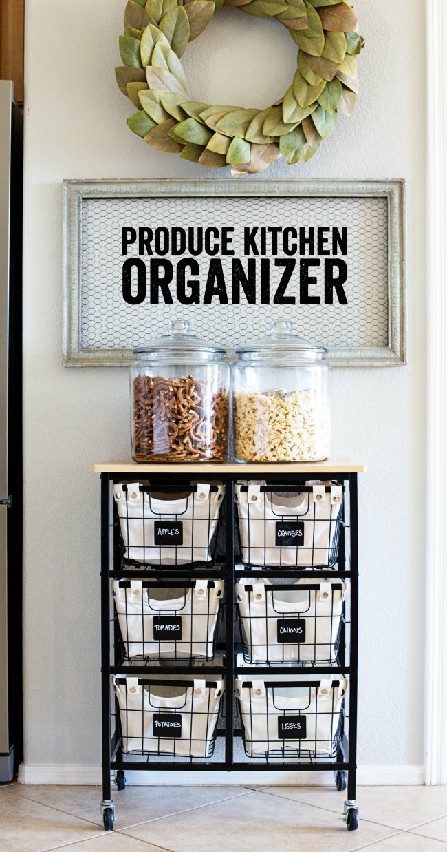 Produce Kitchen Organization - A Night Owl Blog