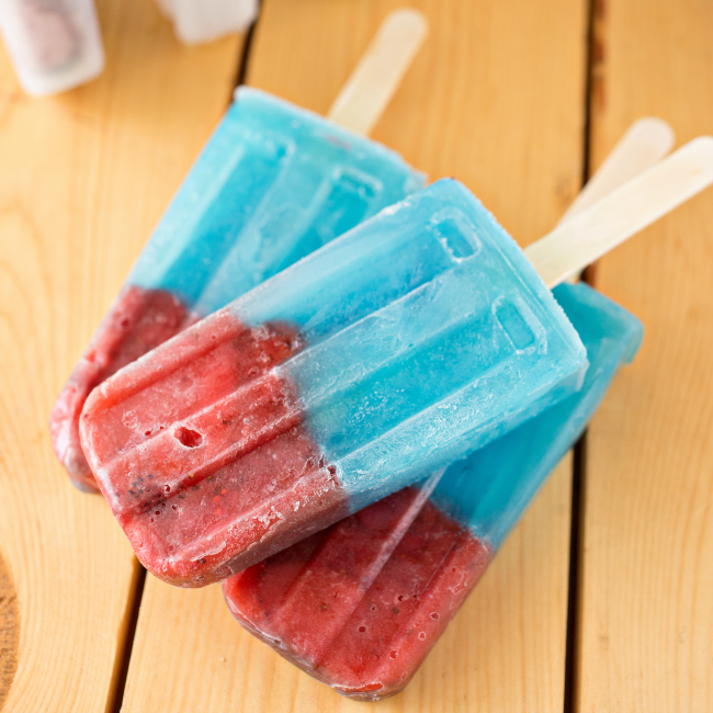 Strawberry Lemonade Chumsicles - A Night Owl Blog