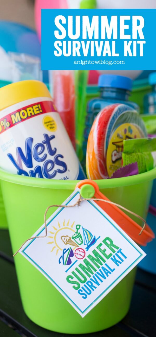 Summer Survival Kit with Wet Ones® - A Night Owl Blog