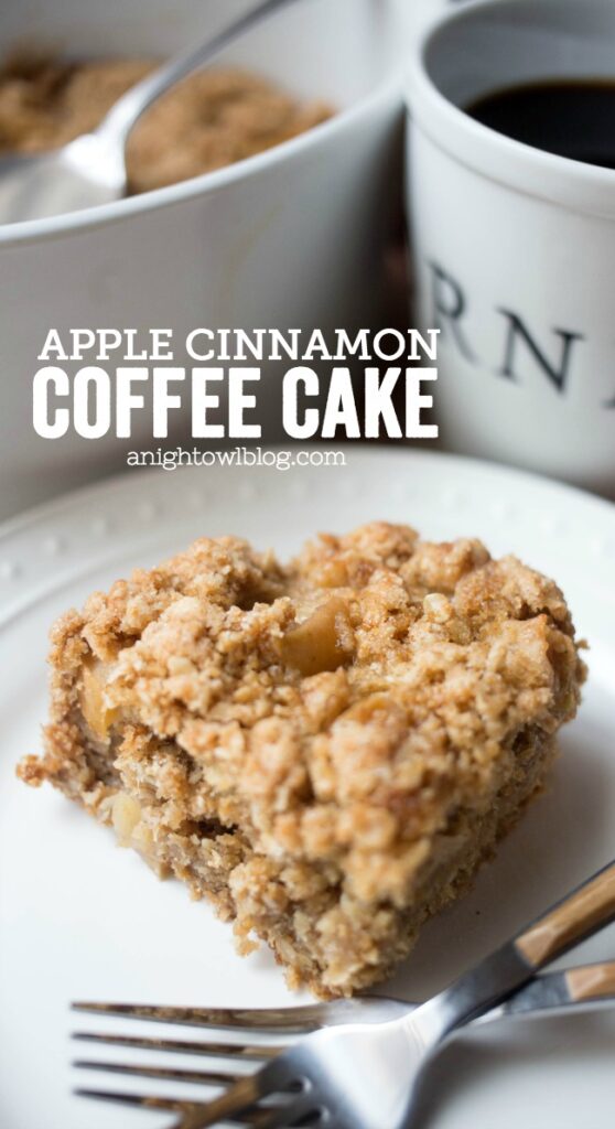 Apple Cinnamon Coffee Cake - A Night Owl Blog