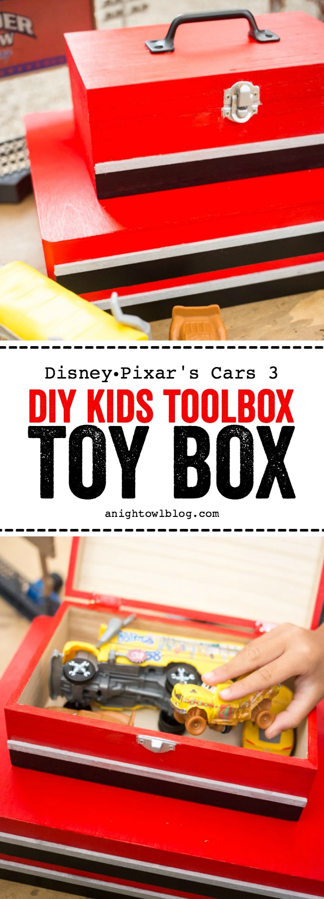 disney cars tool box