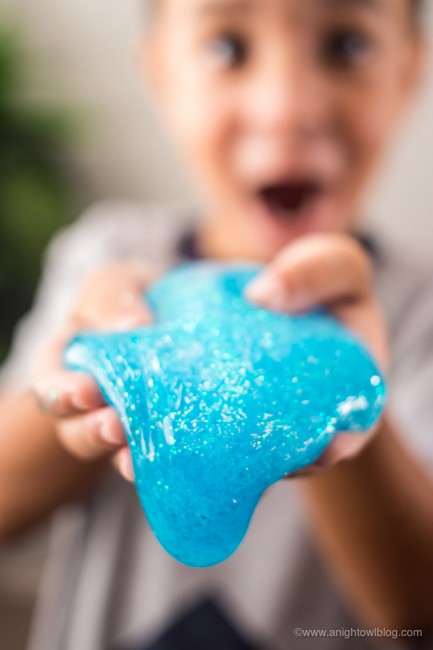 DIY Shark Slime - A Night Owl Blog