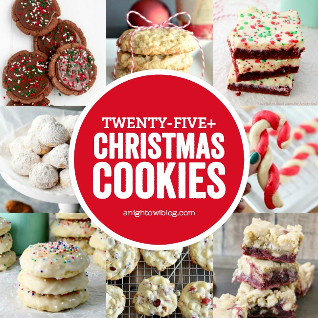 25+ Christmas Cookie Recipes - A Night Owl Blog