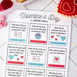 Valentine’s Day Lunch Box Jokes - A Night Owl Blog