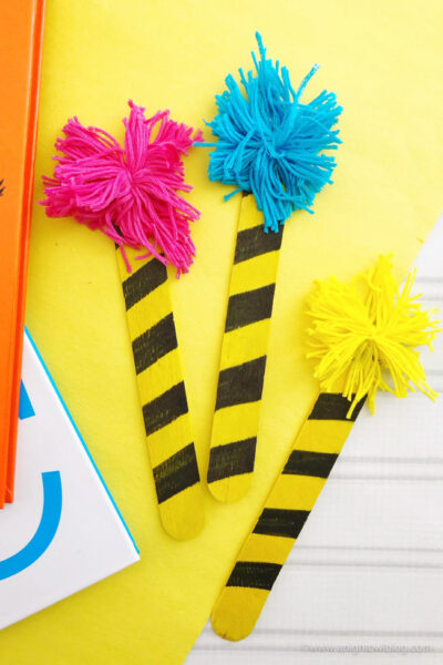 Dr. Seuss Truffula Tree Bookmarks - A Night Owl Blog