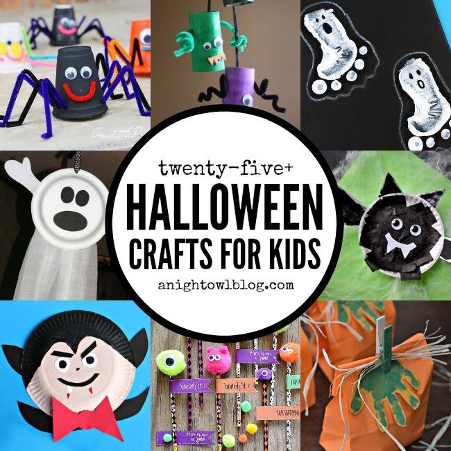 Halloween Crafts for Kids - A Night Owl Blog