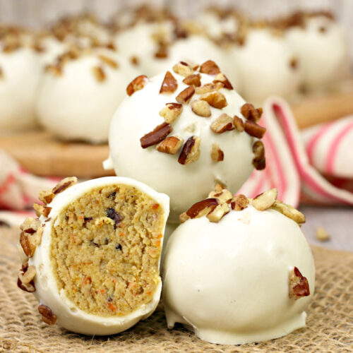 Carrot Cake Balls - A Night Owl Blog